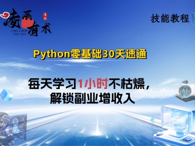 Python零基础30天速通(小白定制版)